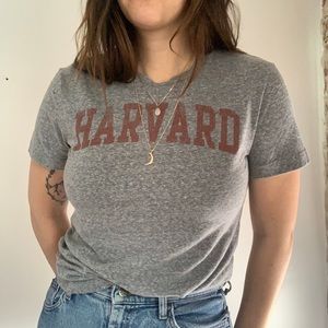 Charcoal grey “Harvard” tee shirt